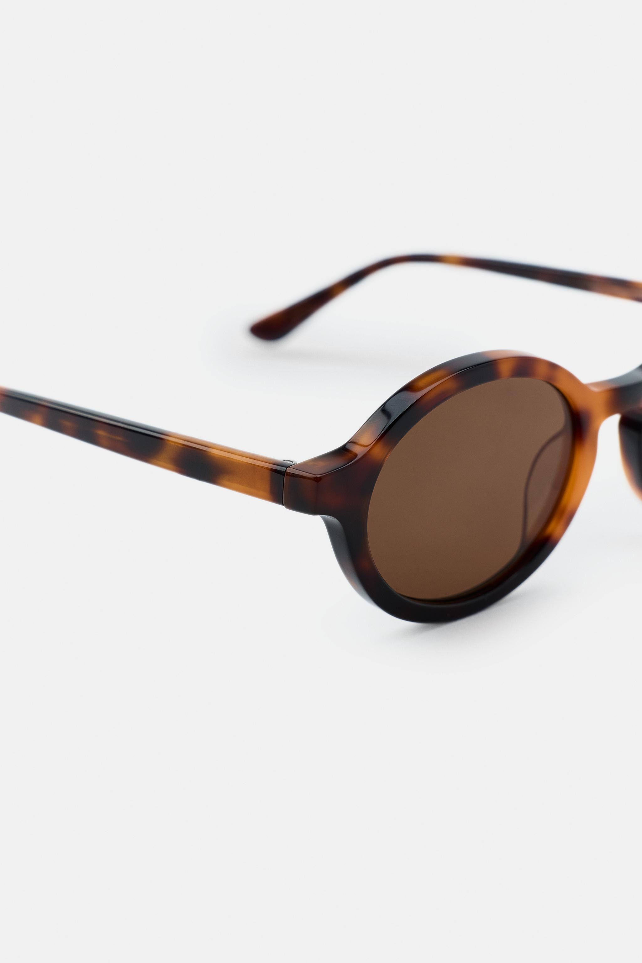 OVAL RESIN SUNGLASSES | Zara FR