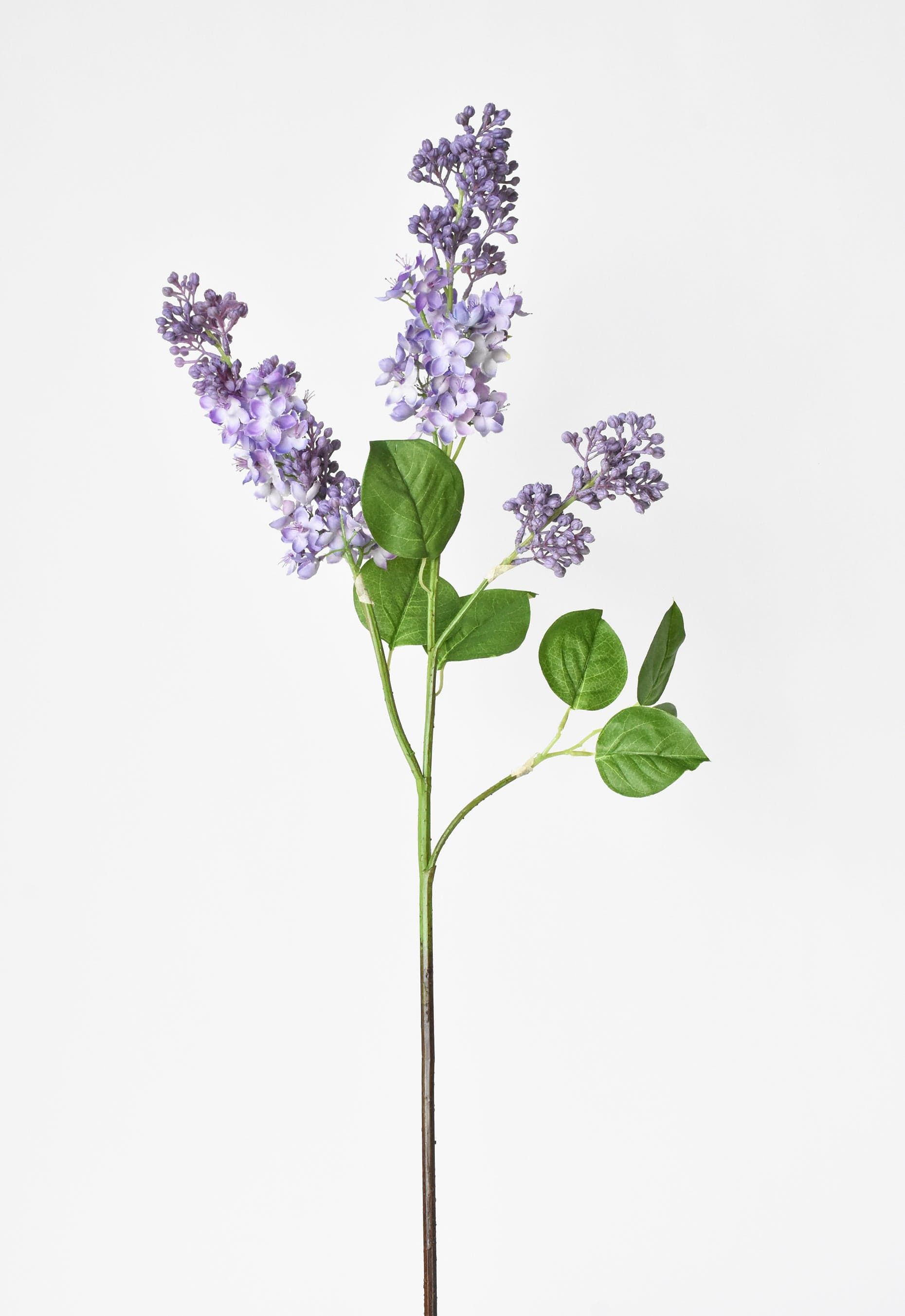 34.5" Faux Purple Lilac Stem | HouseFloral