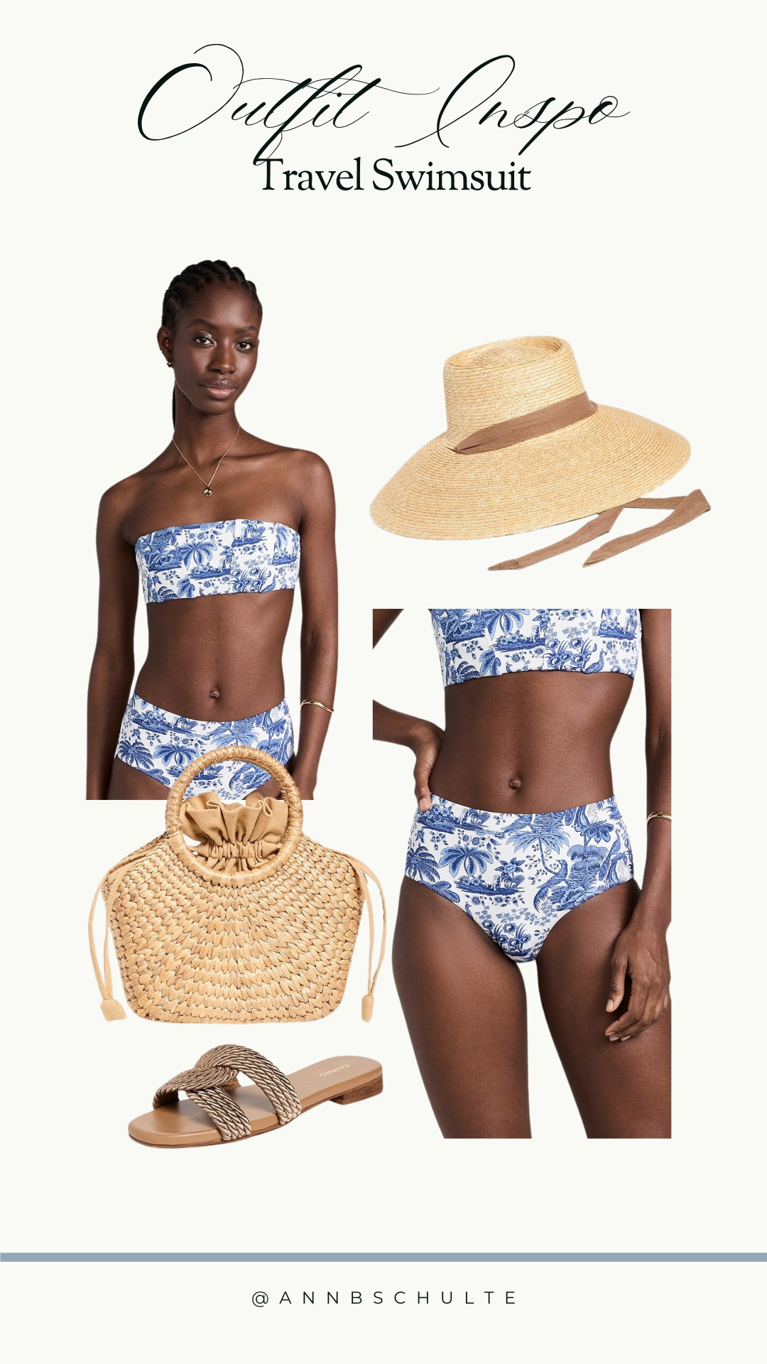  This blue and white swimsuit is the perfect vacation staple—chic, comfortable, and effortlessly stylish. Paired with woven accessories for a classic resort look. 
Summer fashion, beach style, vacation outfits
 

#LTKSeasonal #LTKOver40 #LTKStyleTip