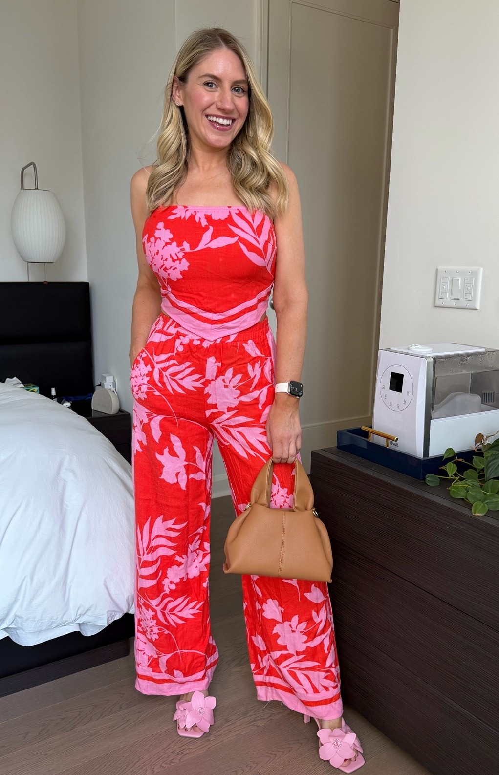 Cute summer set for vacation! Shop similar pieces below! Under $50! Red floral outfit, summer vacation 2 piece outfit.

#LTKootd #LTKPetite #LTKTravel