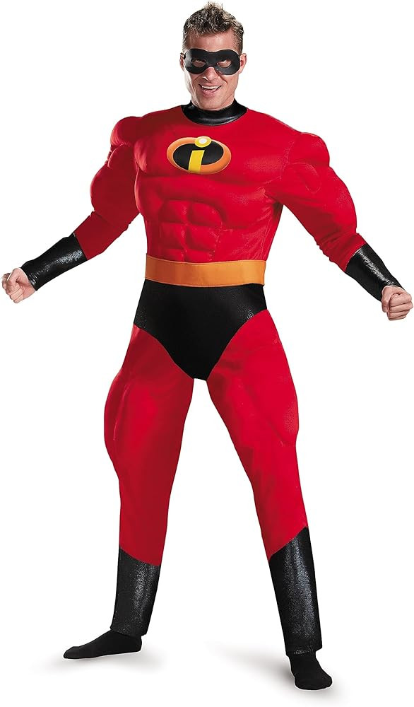 Disguise Unisex - Adult Deluxe Muscle Mr Incredible Costume | Amazon (US)