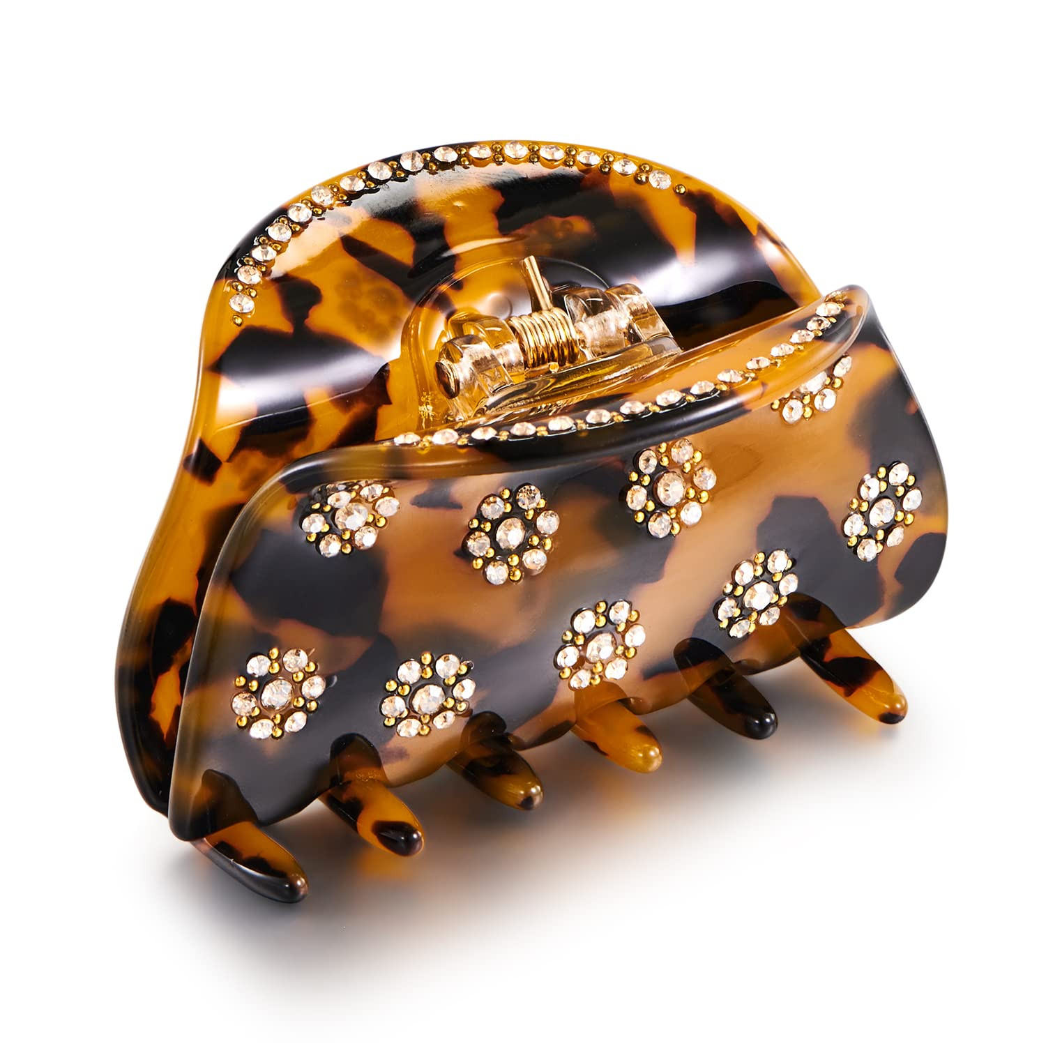 LILIE&WHITE Tortoise Claw Clips For Women - Strong Thick Hair Styling Accessories With Claws For ... | Amazon (US)