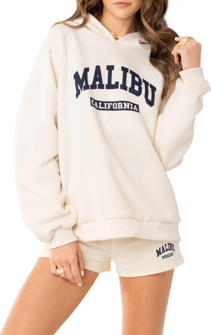 EDIKTED Malibu Pullover Hoodie | Nordstrom | Nordstrom