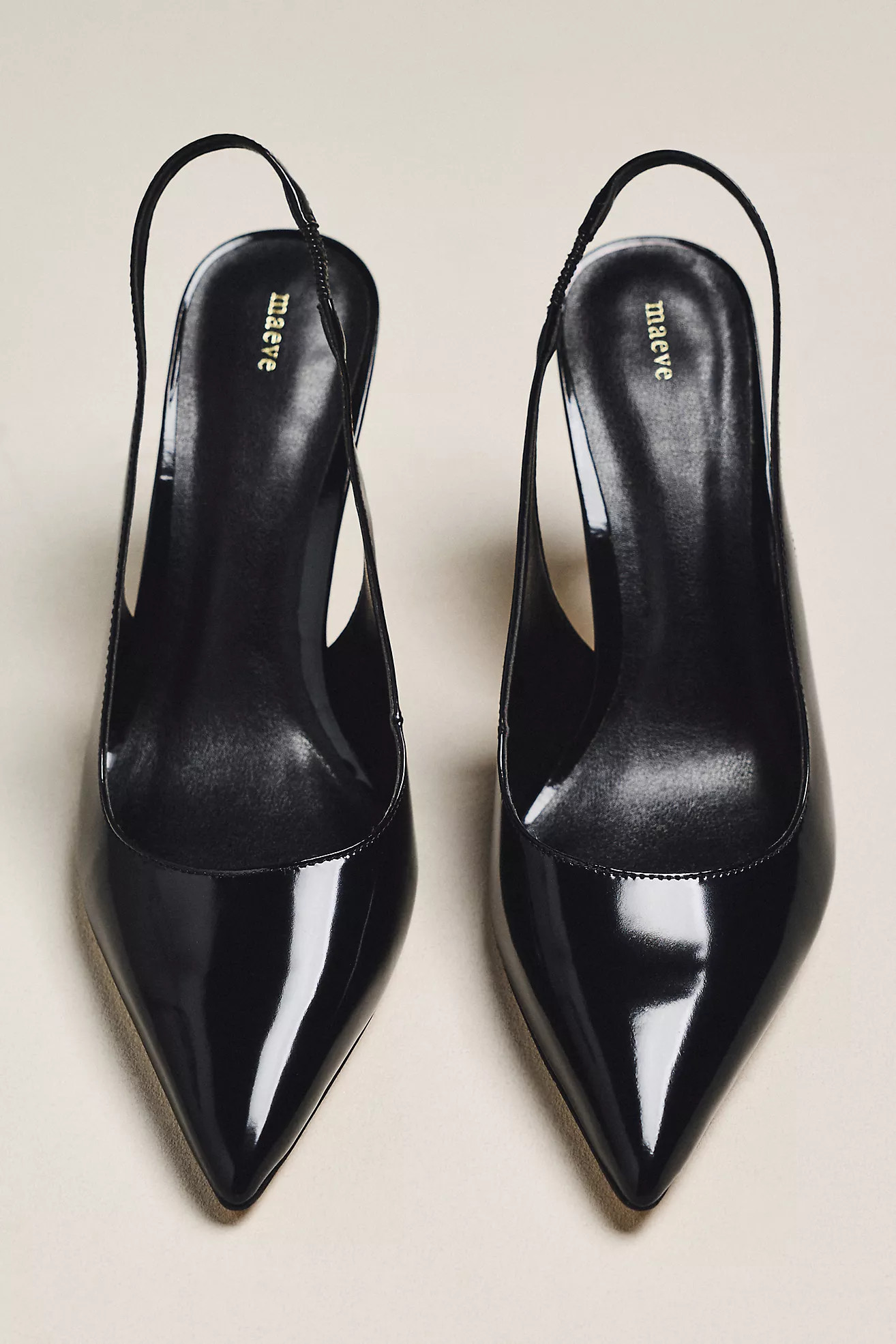 Maeve Kitten Slingback Heels | Anthropologie (US)