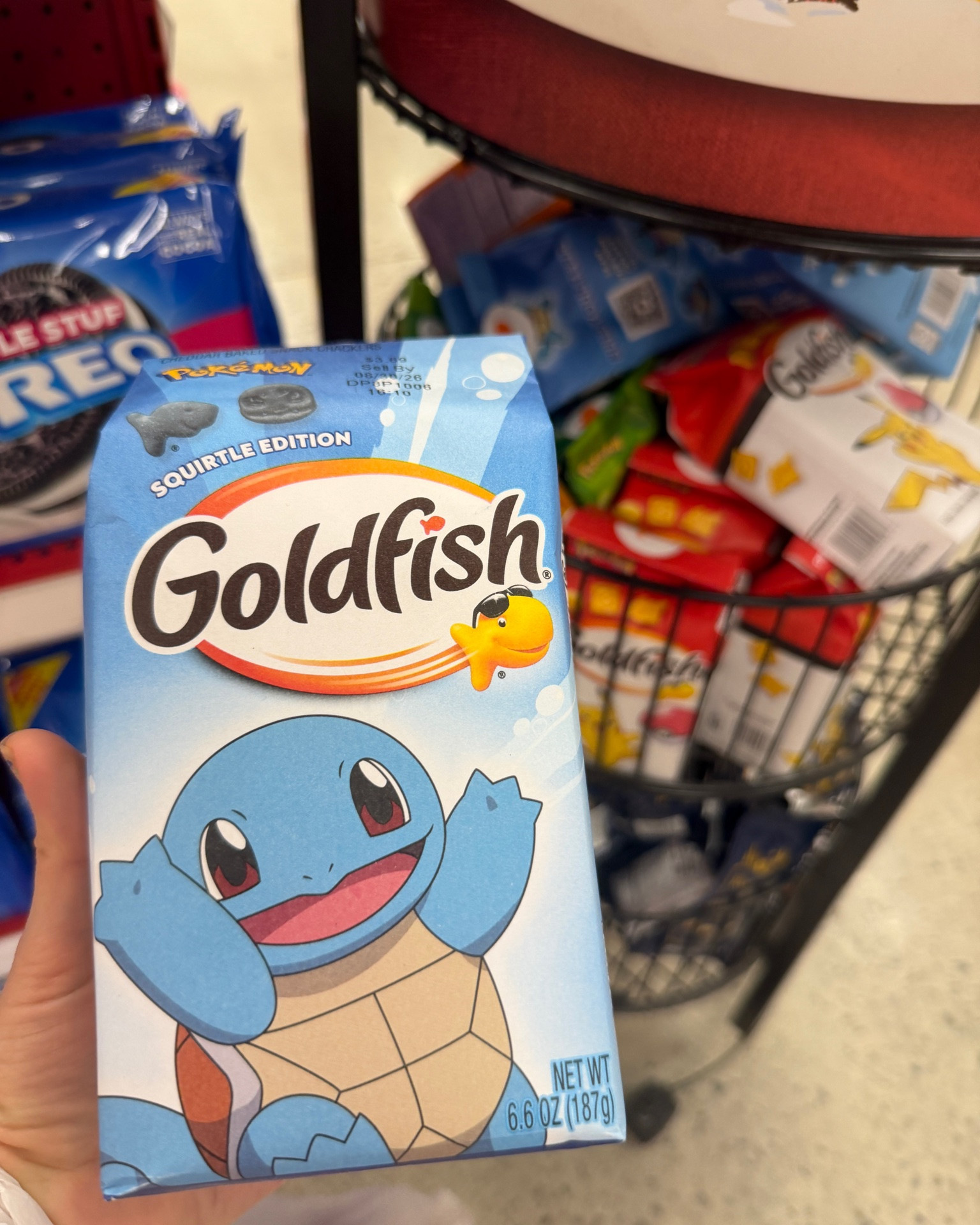 Limited Edition Pokémon Goldfish!
#pokemon #limitededition #snacks #targetfinds