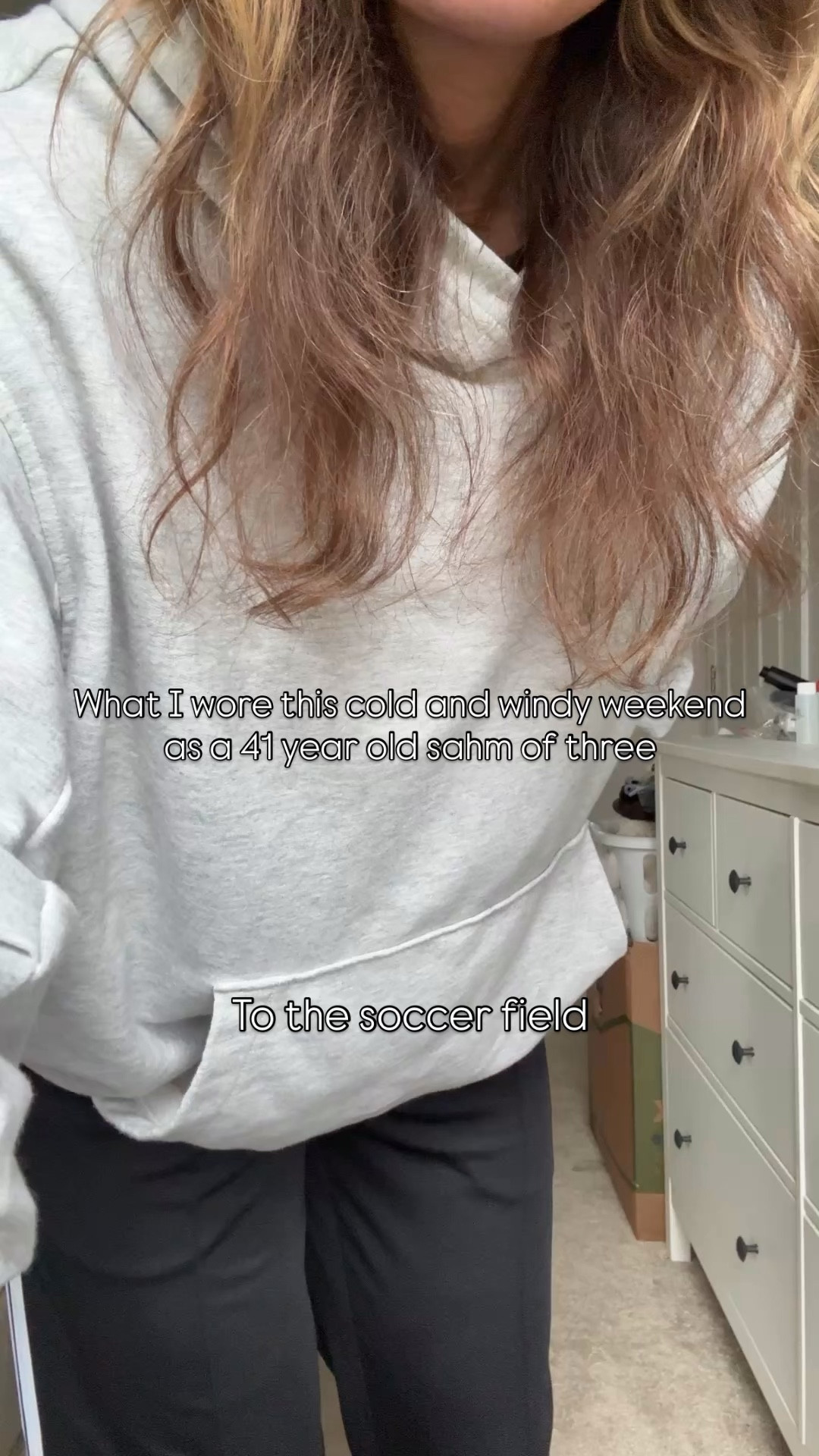 4/20/26 ✨ Hoodie is a large. Track pants are a medium long. Striped tee is a small. Crewneck is a medium. Similar options are linked for everything else!

Everyday outfits. Easy outfits. Easy outfit ideas. Neutral basics. Spring outfits. Spring outfit idea. Casual outfits. Basic mom outfit. Casual outfit idea. Casual outfit. Everyday outfit. Mom outfit. Street style. Casual mom outfit. Amazon fashion. Sports mom outfits. Sports mom outfit idea.

#LTKootd #LTKOver40 #LTKxAerie