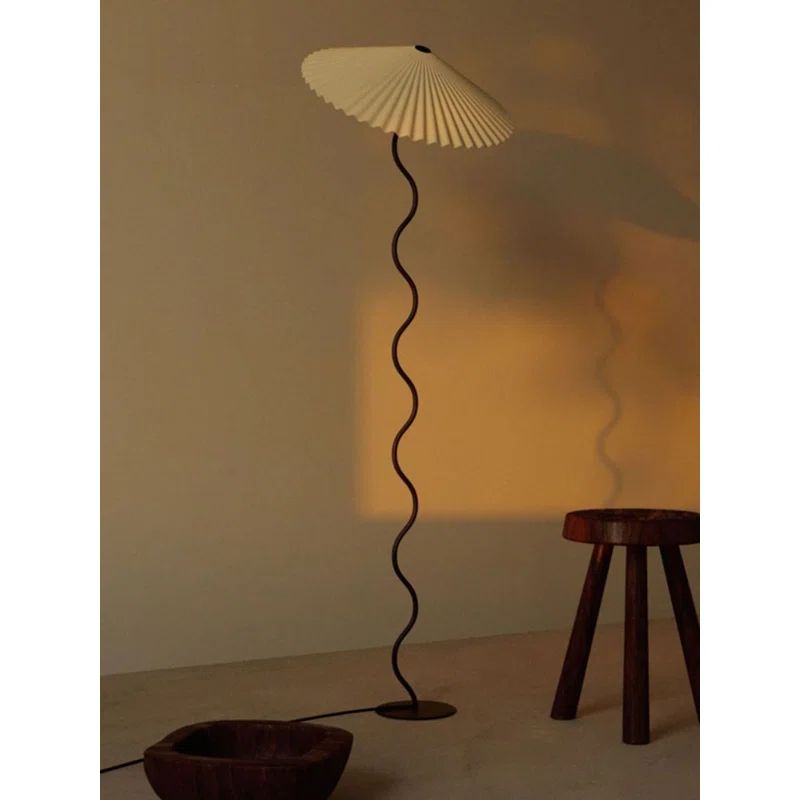 Aholah 60'' Black Novelty Floor Lamp | Wayfair North America