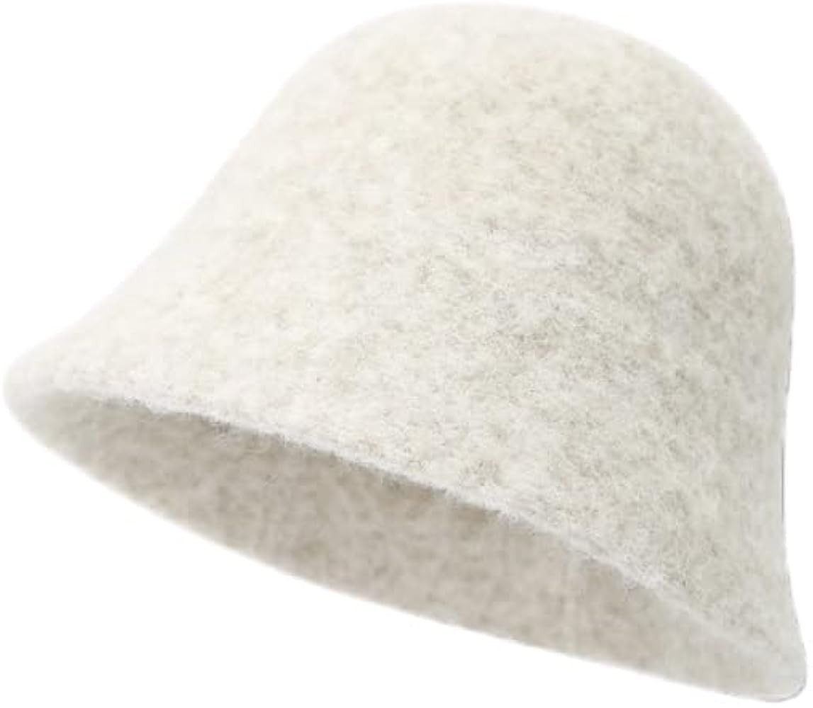 Winter Plush Fuzzy Bucket Hat Artificial Wool Polyester Fisherman Hats for Women Men Bucket hat | Amazon (CA)