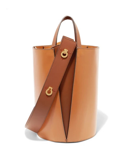 Danse Lente - Lorna Mini Leather Tote - Tan | NET-A-PORTER (US)
