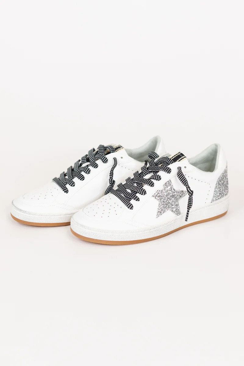 Emmy Sneakers- Silver | Avara