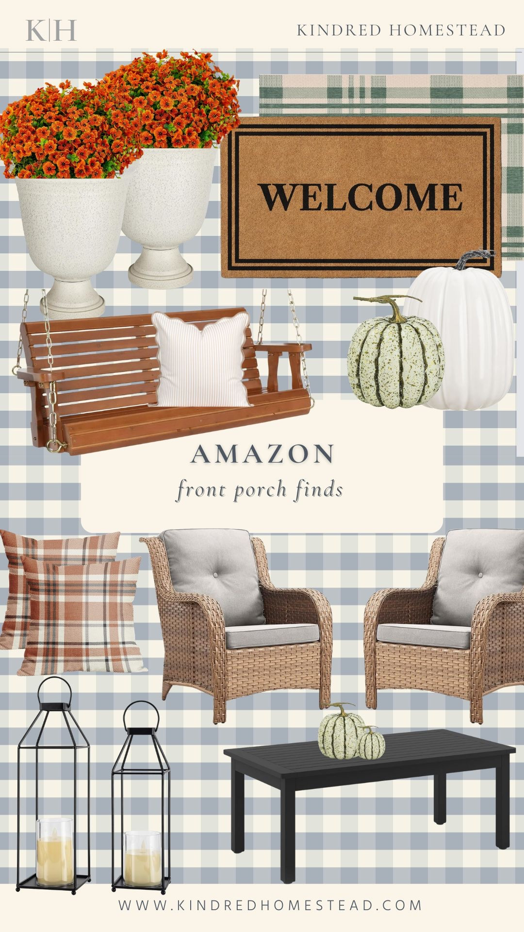 Amazon front porch finds and favorites for fall porch decor and fall decorating! 

#LTKSeasonal #LTKHome
