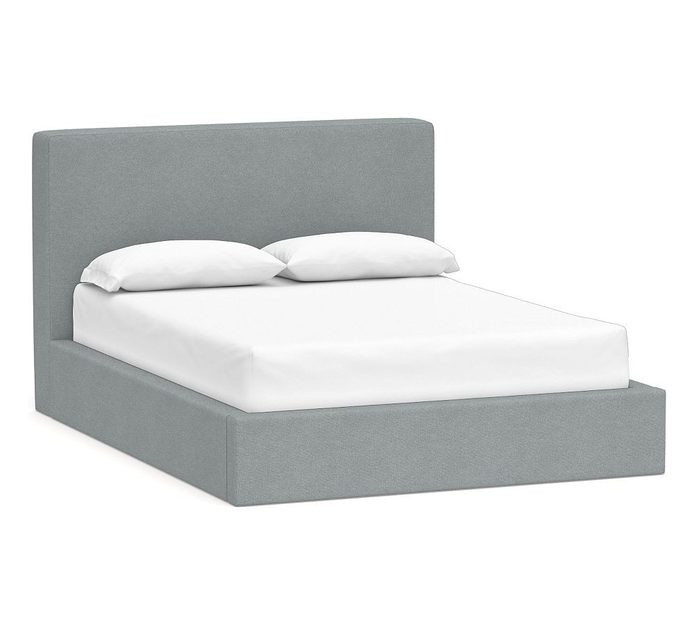 Carmel Upholstered Platform Bed | Pottery Barn (US)