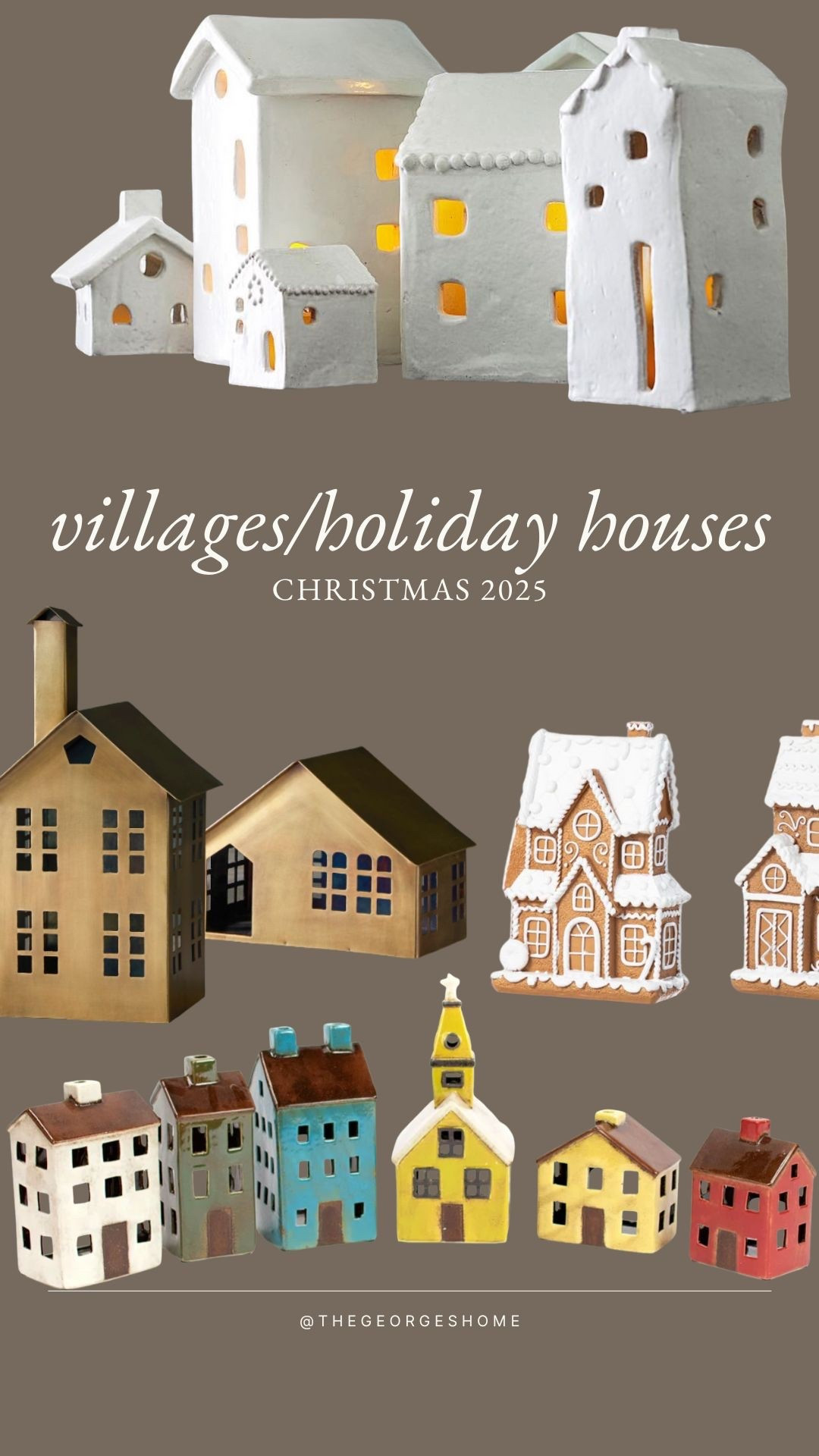 Holiday village and homes 🏠 

#LTKHome #LTKHoliday #LTKSeasonal