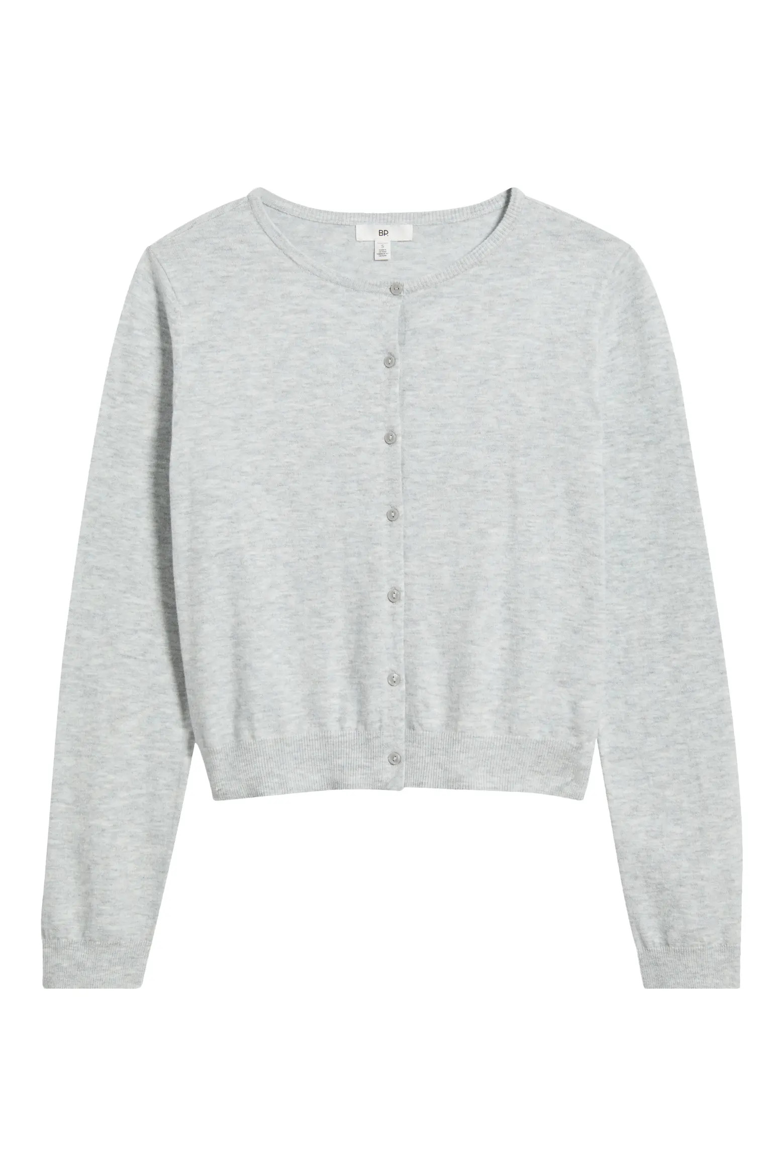 Crewneck Cotton Blend Cardigan (Women) | Nordstrom | Nordstrom