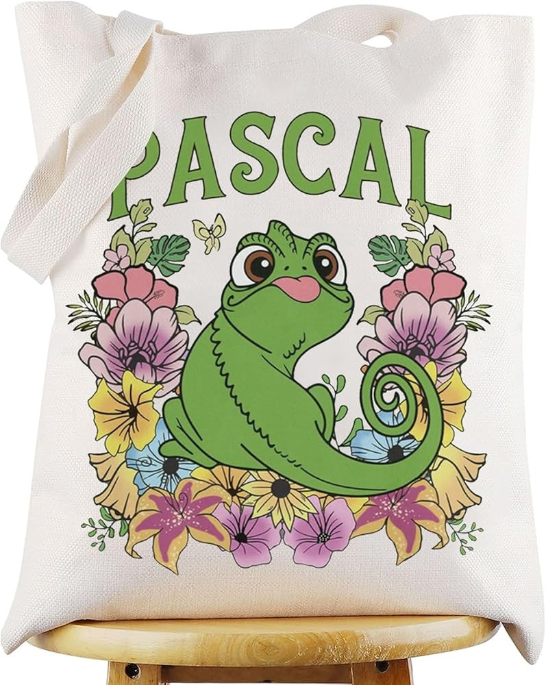 WZMPA Chameleon Pascal Tote Bag Pascal Fans Gift Pascal Shoulder Bag Pascal Merchandise | Amazon (US)