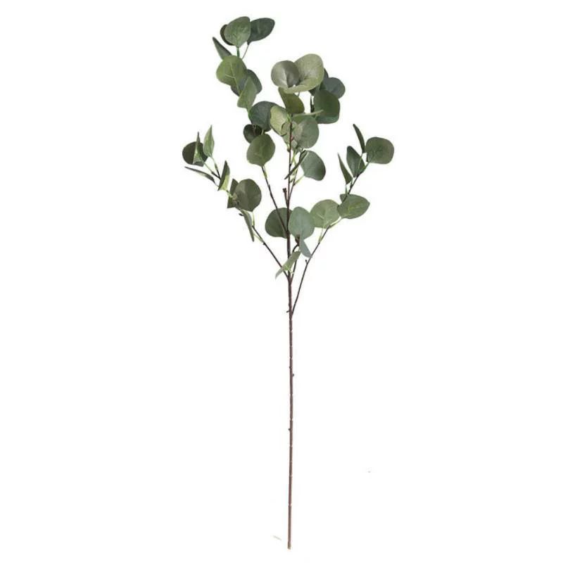 Pack of 1 Artificial Eucalyptus Leaves 6 Branches Fake Plants Greenery Stems | Walmart (US)