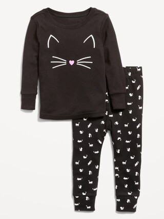 Unisex Printed Snug-Fit Pajama Set for Toddler &amp; Baby | Old Navy (US)