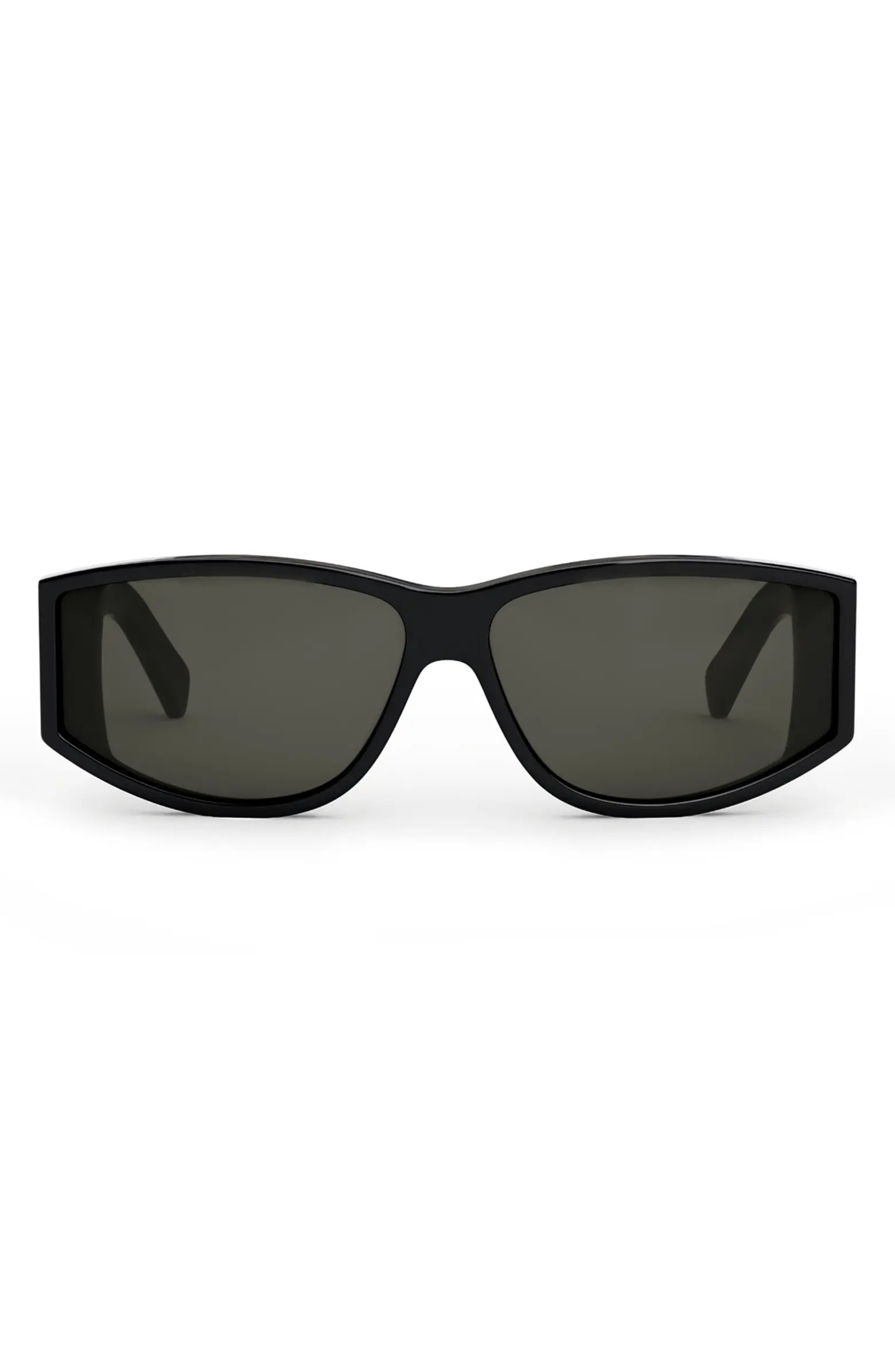 CELINE Triomphe Rectangular Sunglasses | Nordstrom | Nordstrom