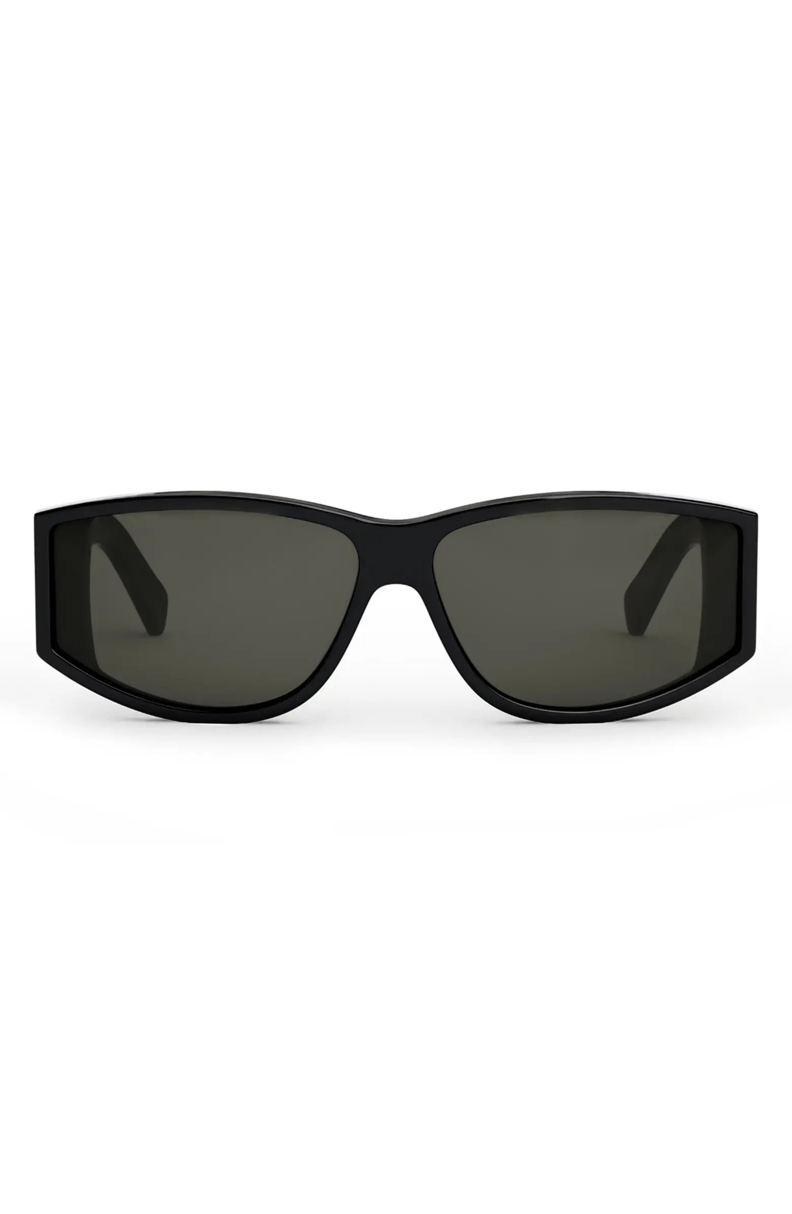 CELINE Triomphe Rectangular Sunglasses | Nordstrom | Nordstrom