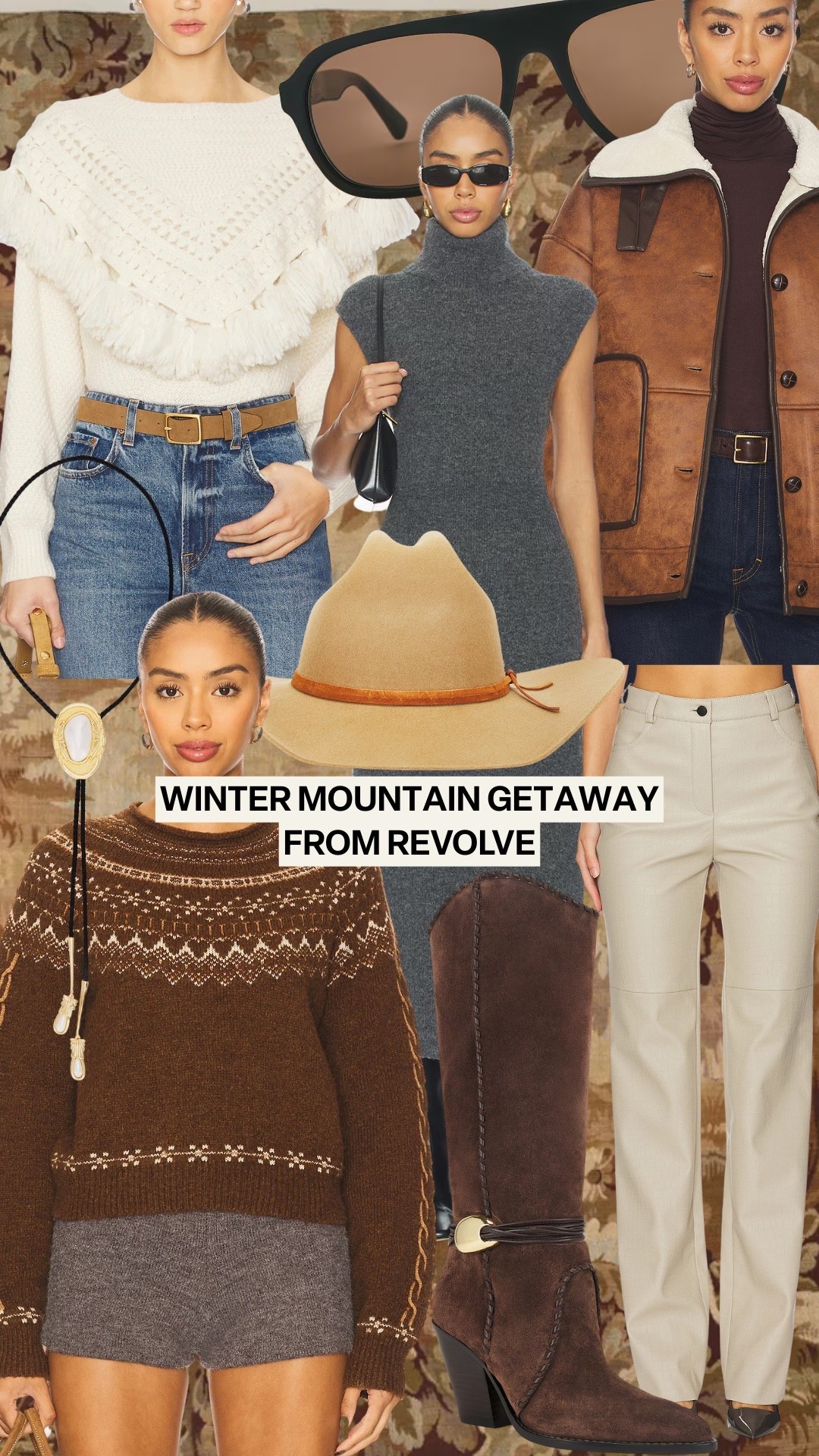 Winter Mountain Getaway Vibes from Revolve! #kathleenpost

Aspen chic, mountain vacay, apres ski outfit, mountain chic look

#LTKootd #LTKSeasonal #LTKTravel