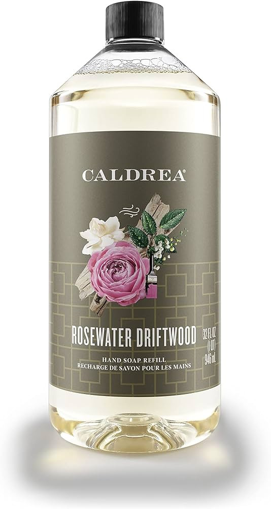 Caldrea Hand Soap Refill, Aloe Vera Gel, Olive Oil And Essential Oils To Cleanse And Condition, R... | Amazon (US)