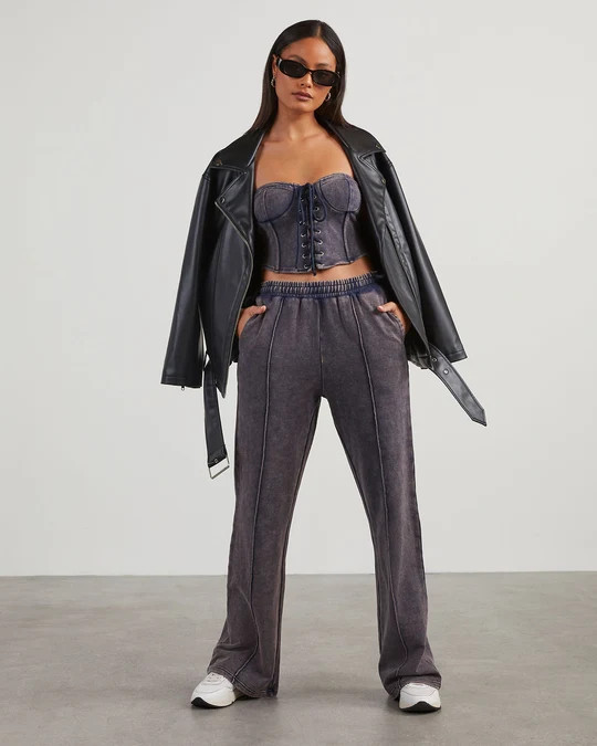 Natalia Fleece Drawstring Sweatpants | VICI