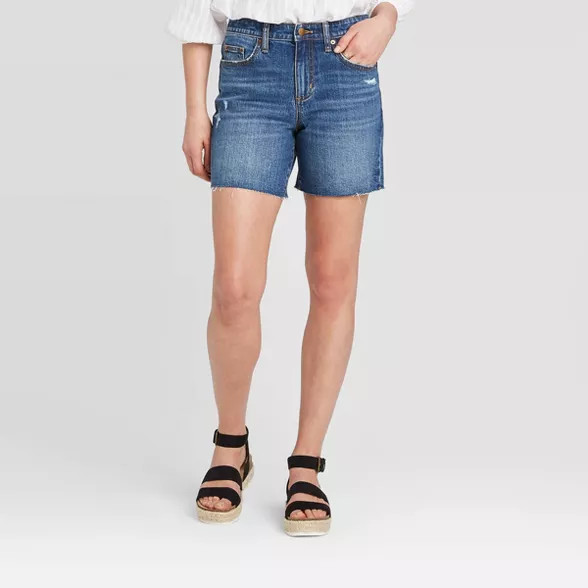 Women's High-Rise Boyfriend Jean Shorts - Universal Thread™ | Target