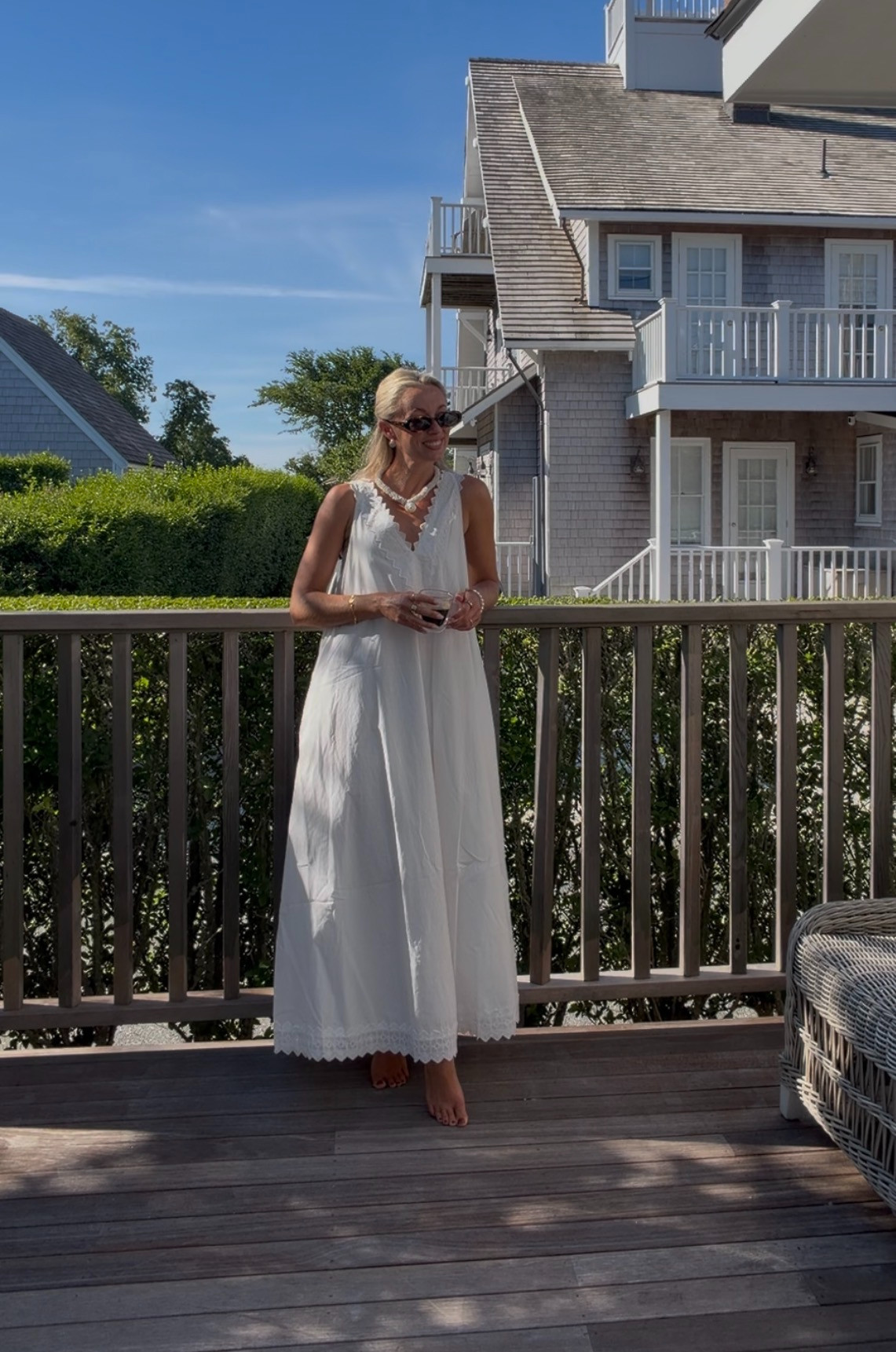 The perfect white summer dress from Dissh. Elegant and feminine summer style, white maxi dress, effortless summer style for Nantucket. 

 #LTKsummer #LTKdresses #LTKstyletip