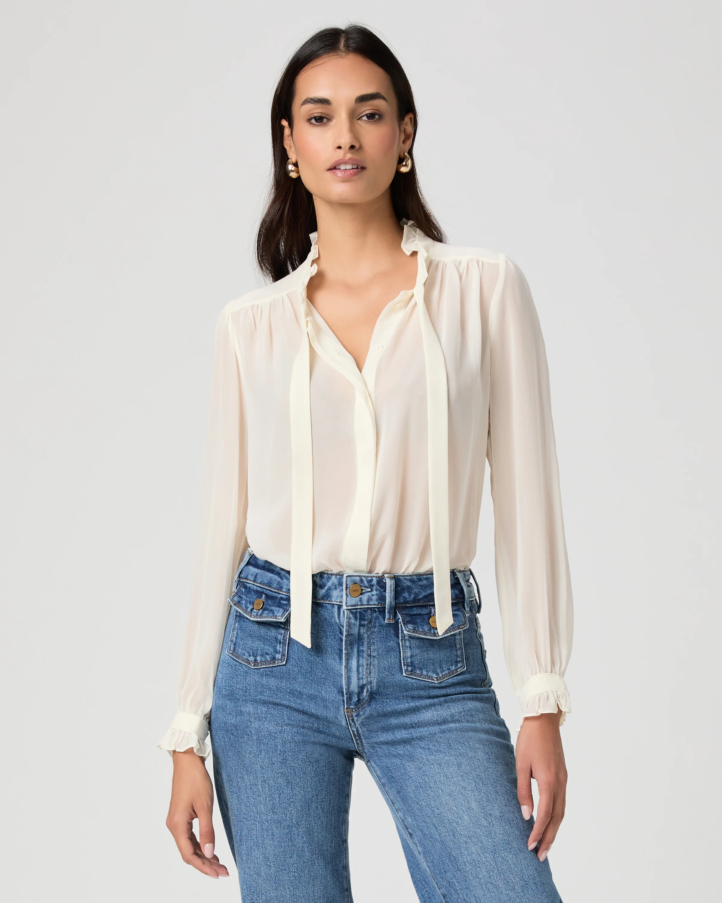 Leya Blouse | Paige