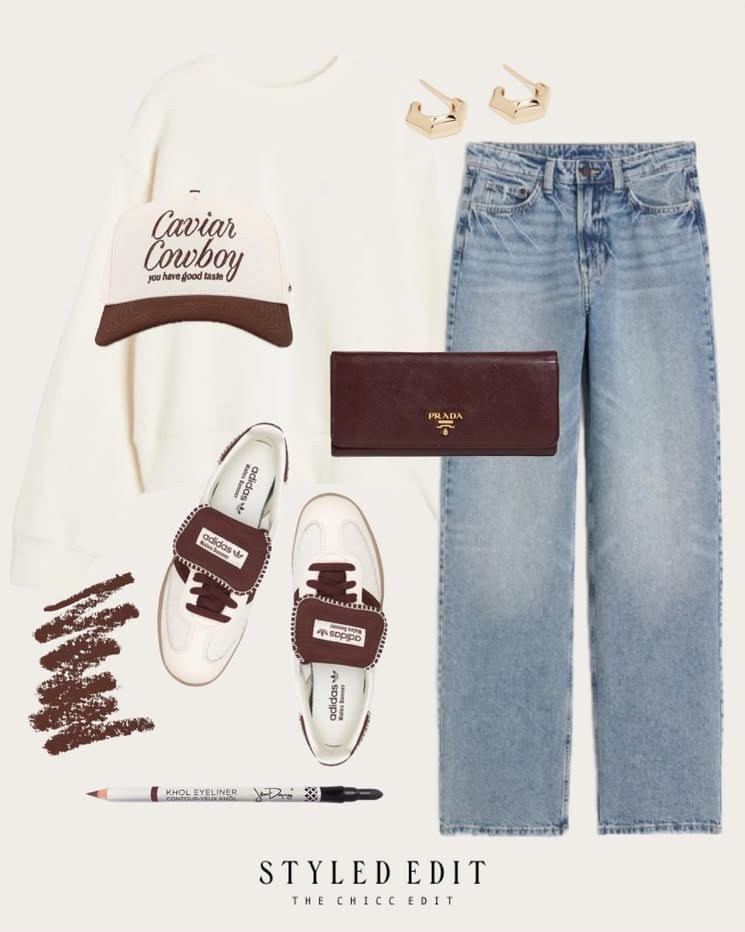 Outfit inspo 🤎

#outfit #adidas #jeans #sweatshirt #outfitoftheday Nike Prada Nordstrom revolve Amazon dupe 

#LTKgrwm #LTKootd #LTKValentine