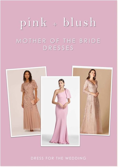 Pink mother of the bride dresses , pink formal gowns , dresses for weddings, fashion over 40, fashion over 50. 

#LTKSeasonal #LTKover40 #LTKwedding