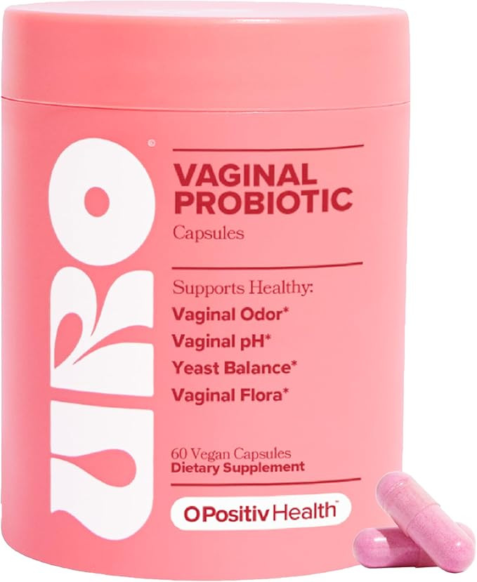 O Positiv URO Vaginal Probiotics for Women pH Balance with Prebiotics & Lactobacillus – Vaginal... | Amazon (US)