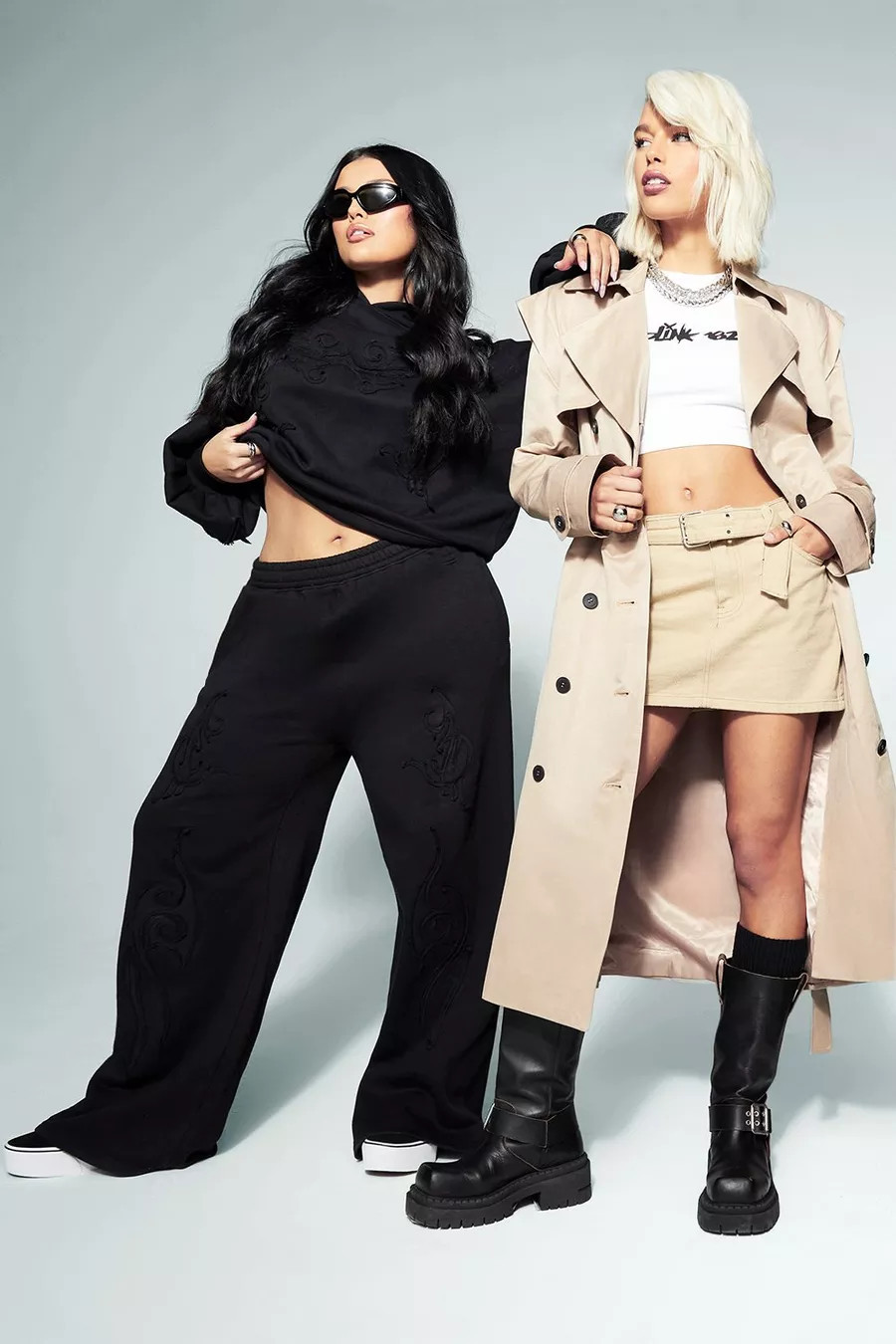 Kourtney Kardashian Barker Applique Jogger | boohoo (US & Canada)