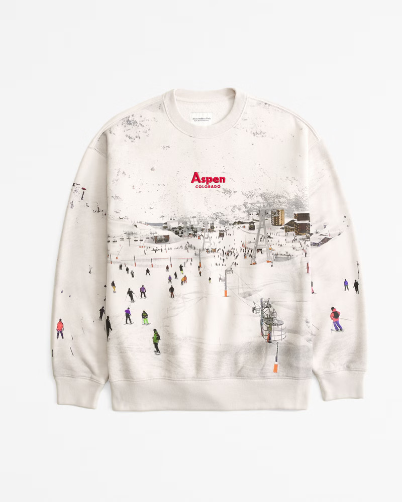 Ski Destination Vintage Sunday Crew | Abercrombie & Fitch (US)