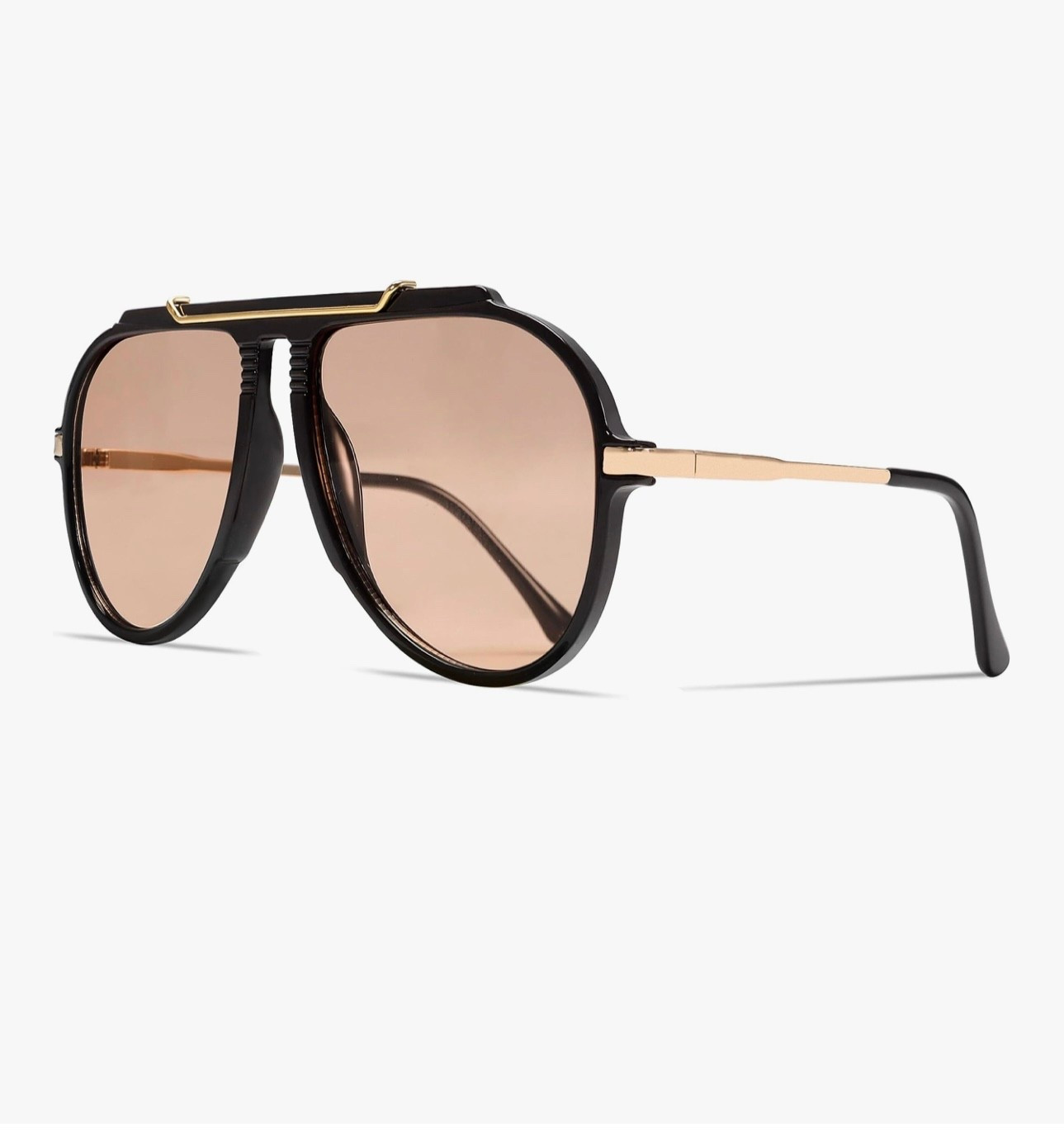 Oversized Aviator Sunglasses for Women Men 2026 70s Retro Gold Metal Sun Glasses Tangle Free Square Aviators

#LTKgrwm #LTKBeauty #LTKmomlife