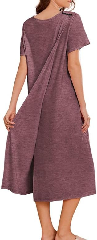 Deyeek Open Back Hospital Gowns for Women Post Shoulder Surgery Dress after Rotator Cuff Tear Awa... | Amazon (US)