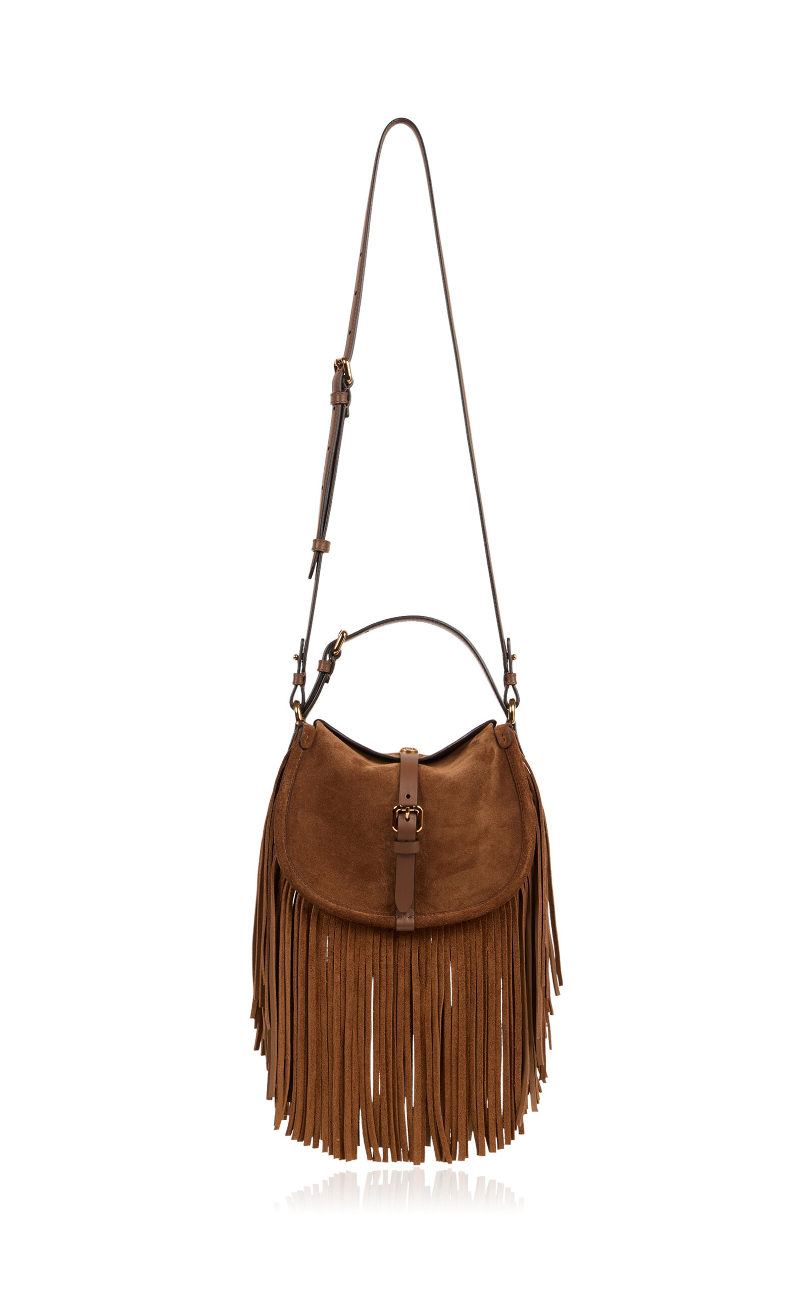 Small Fringed Pony Crossbody Bag | Moda Operandi (Global)