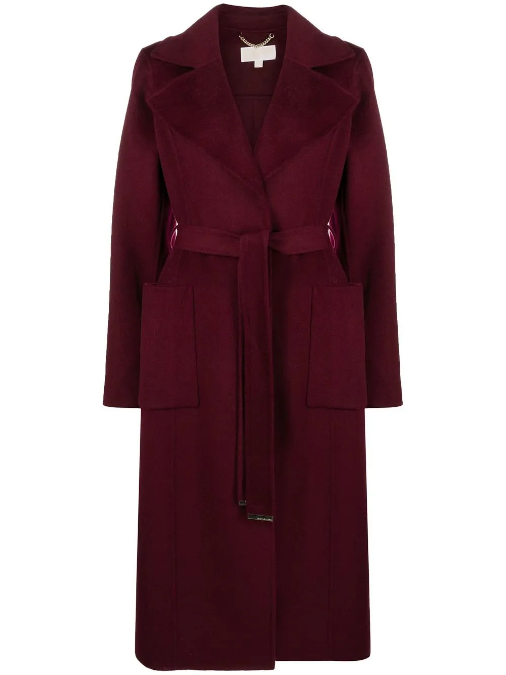 Michael Michael Kors single-breasted Belted Coat - Farfetch | Farfetch Global