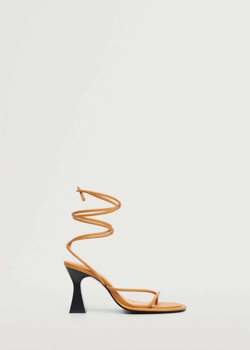 Strappy heeled sandals | MANGO (UK)