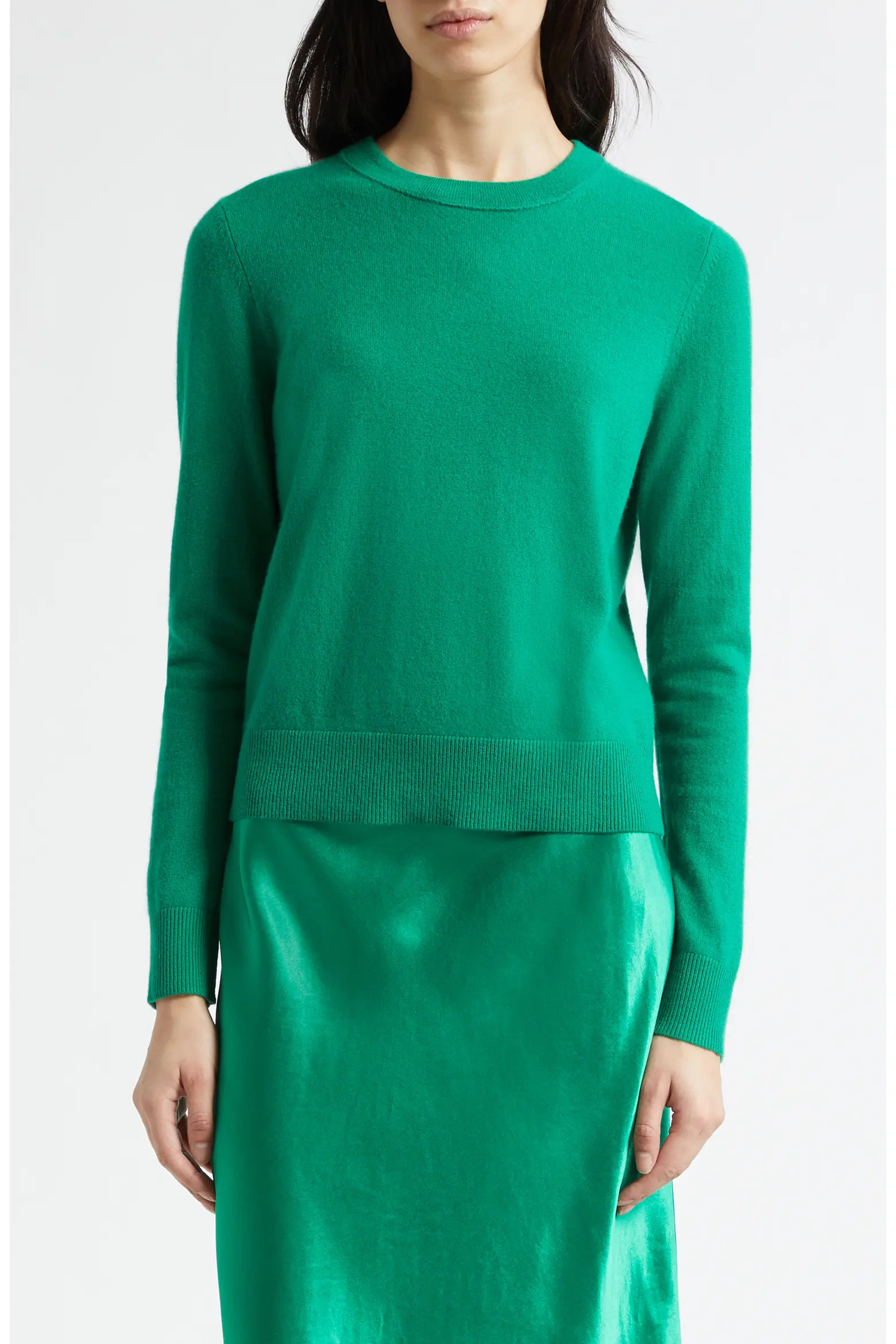 Classic Crewneck Cashmere Sweater (Women) | Nordstrom | Nordstrom