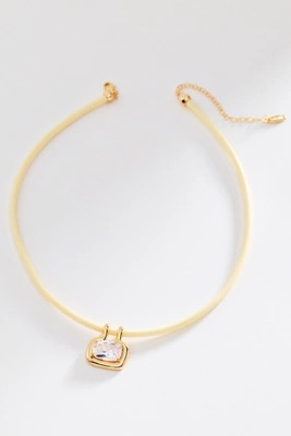 Gem Pendant Cord Necklace | Anthropologie (US)