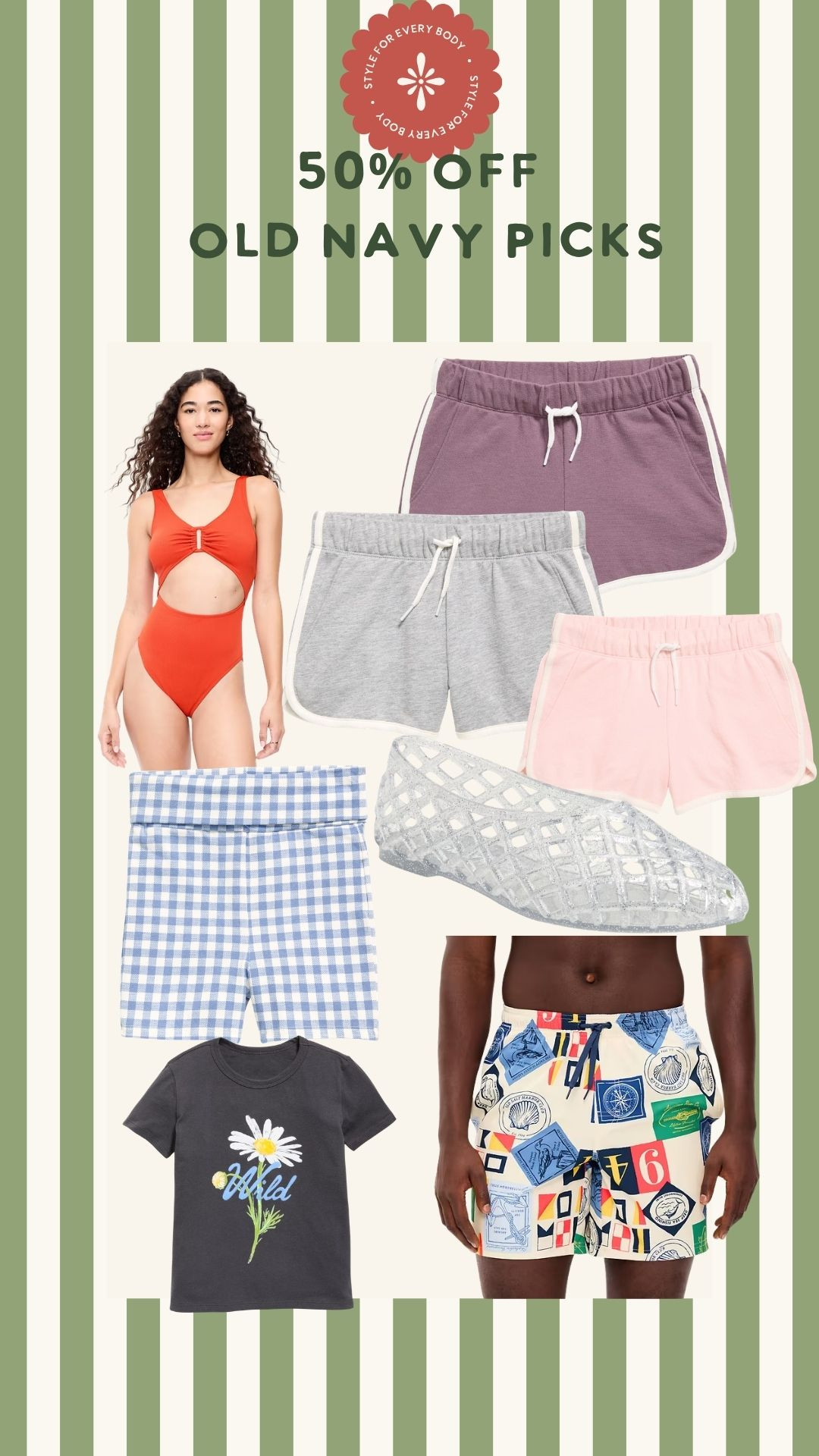 A few things I grabbed during the 50% off Old Navy sale. An adorable swimsuit for myself, one for Ryan and comfy, warm weather clothes for Cecelia 

 #LTKSaleAlert #LTKKids #LTKMens