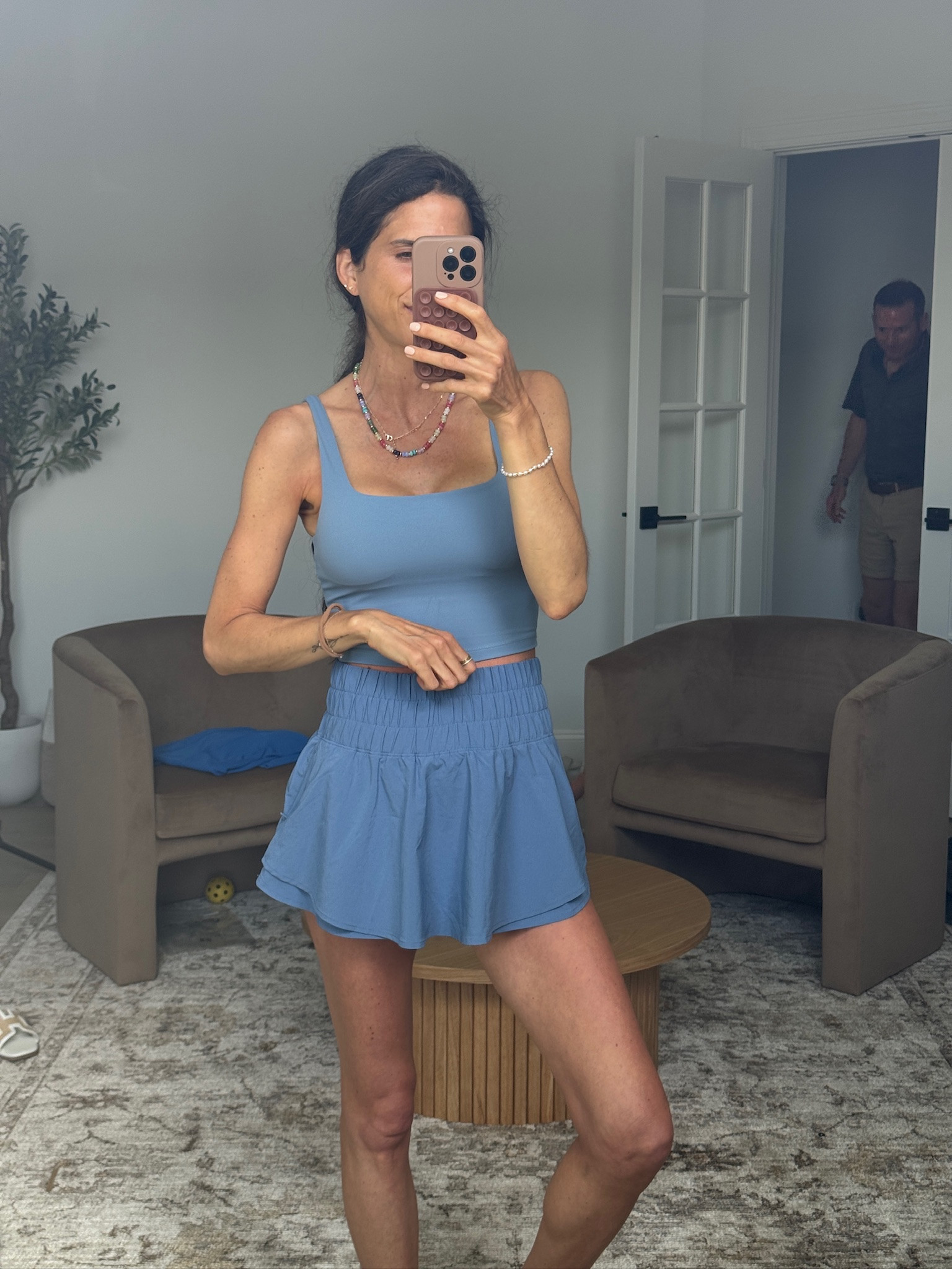 This set is so good for summer.

Lightweight, flattering, and one of those outfits you’ll reach for on repeat. Perfect for walks, errands, or just staying cool while still looking put together.

#LTKSeasonal #LTKdayinmylife #LTKootd