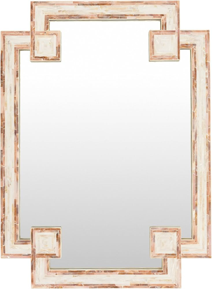 Mark&Day Mirrors, Bennekom Global Rectangle Wall Mirror for Living Room, Bedroom (38" H x 28" W) | Amazon (US)