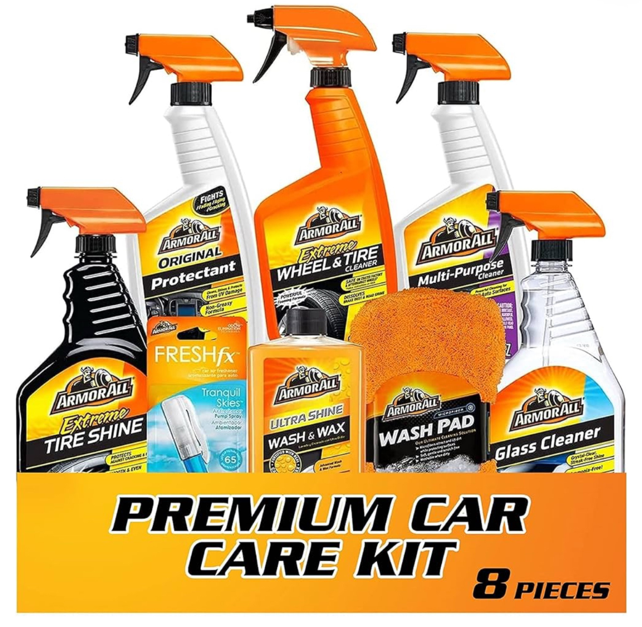 20% off 🎁

Armor All Premier Car Care Kit, Includes Car Wax & Wash Kit, Glass Cleaner, Car Air Freshener, Tire & Wheel Cleaner (8 Piece Kit)
#1 Best Seller in Polishing & Waxing Kits


#LTKSaleAlert