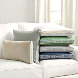 Embroidered Box Edge Pillow | Ballard Designs, Inc.