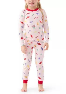 PAJAMARAMA Unisex Toddler Sweet Dreams Pajama Set | Belk