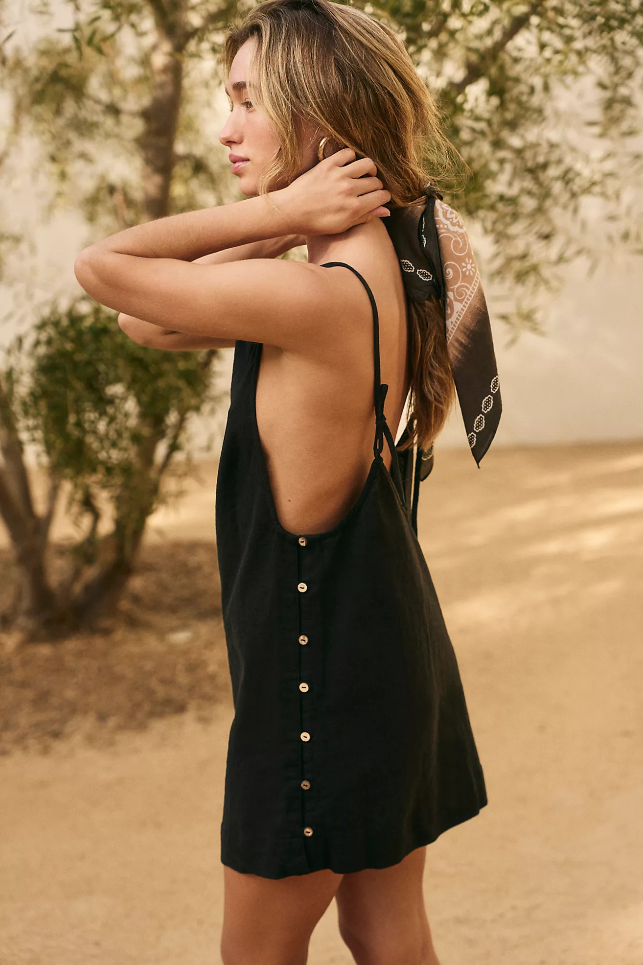 Beachside Cotton-Linen Mini | Free People (Global - UK&FR Excluded)