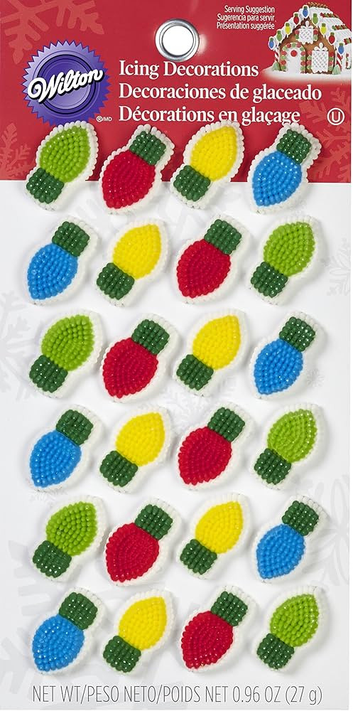 Wilton 2201-1734 Icing Decorations Dot Matrix Mini Light Bulbs, Multicolor | Amazon (CA)