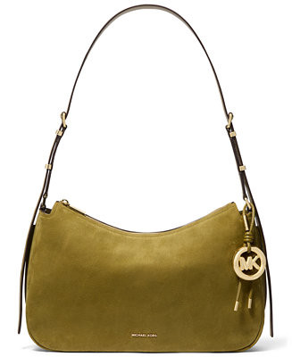 Michael Kors Nolita Medium Nubuck Convertible Shoulder Bag | Macy's